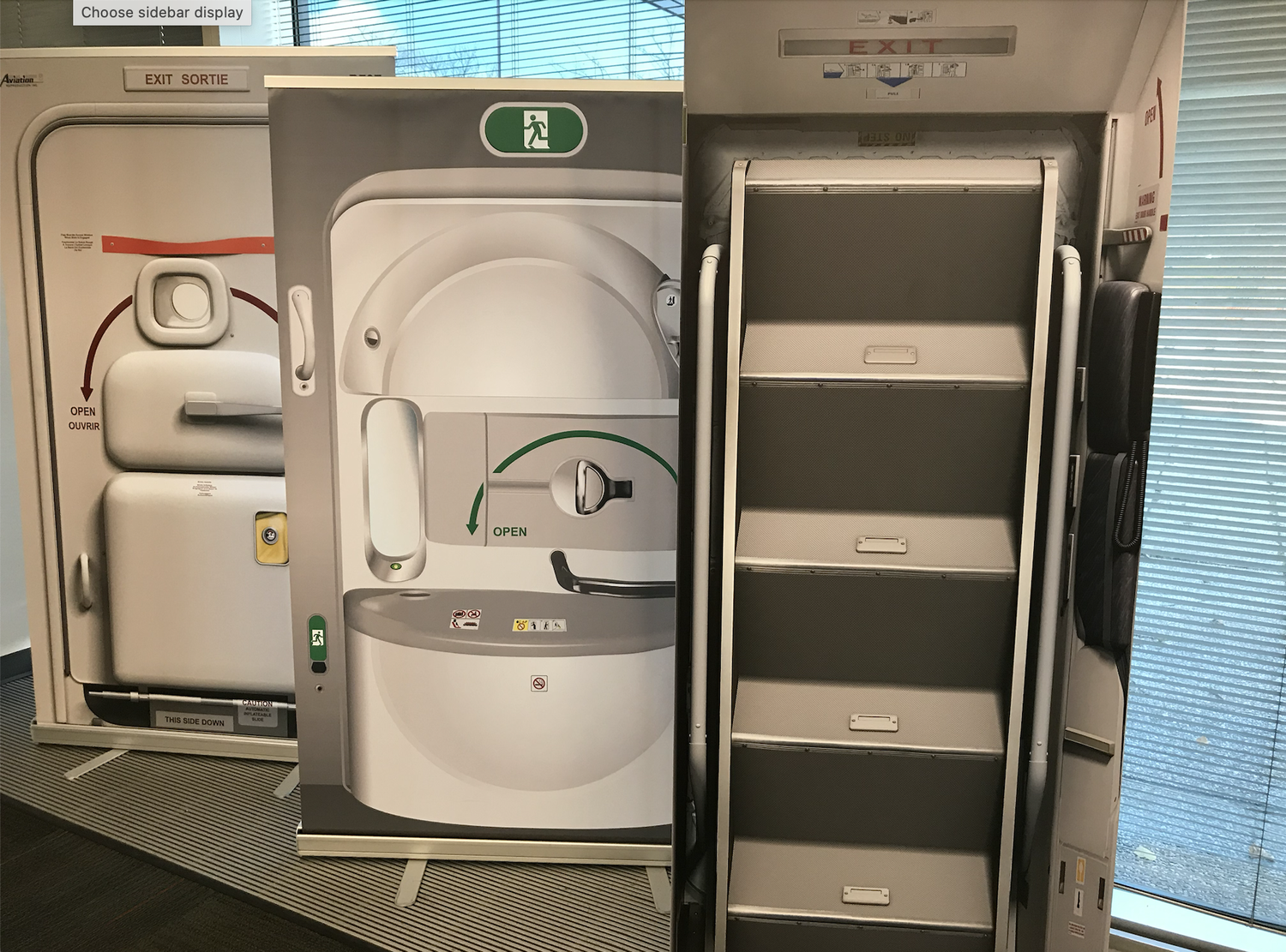 787-L1 Door Training Display — Aviation Reproduction Inc.